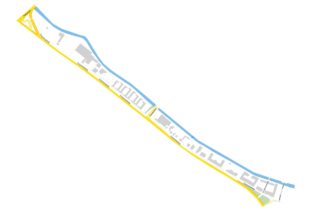 Reitdiepzone Wegenkaart