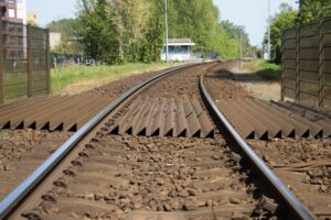 Spoorweg overgang Kostverloren friessestraatweg Groningen