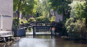 Voetgangersbrug Mondriaanstraat Groningen