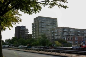 Oosterhamrikkade Vogelbuurt Woontorens Groningen